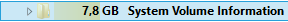 Windows 8.1 System Volume Information Speicherplatz